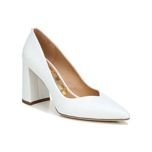 CIRCUS BY SAM EDELMAN Womens White Snake Marlee Slip On Pumps 6 M